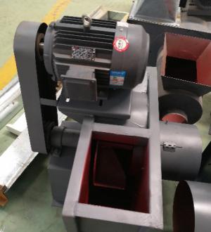 The blower for conveying cotton is high speed centrifugal fan with adjustable air volume and balanced running.
